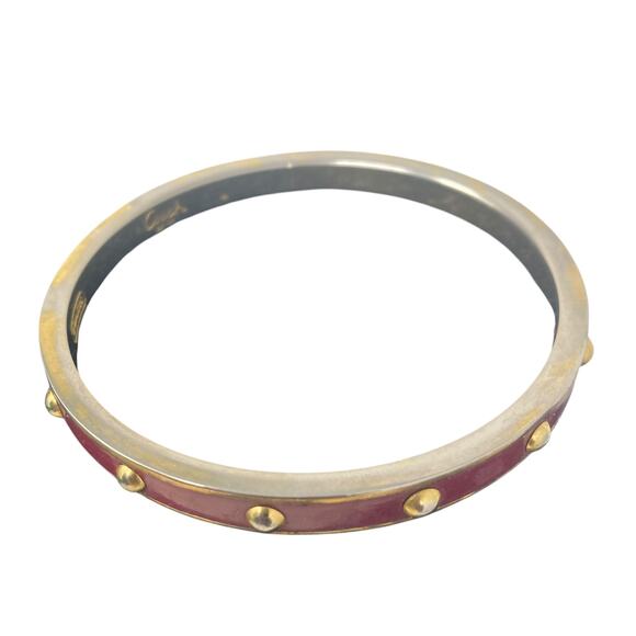 Coach Bangle Bracelet Slip On Brown - Picture 4 of 6